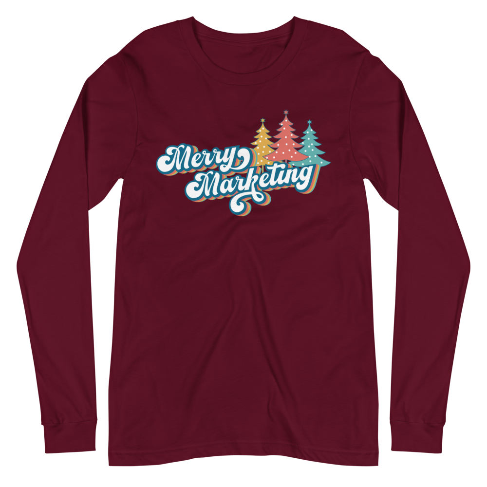 Merry Marketing Long Sleeve Tee